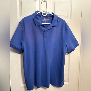 Men’s club room blue polo